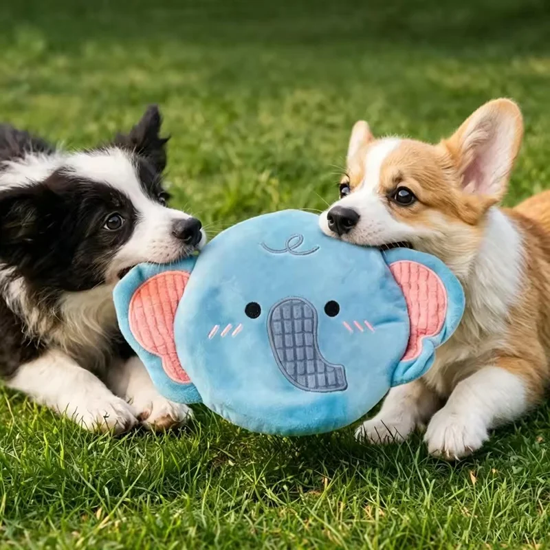 Flying Disc Dog Training Toy - Mainan Anjing Cakram Terbang untuk Anak