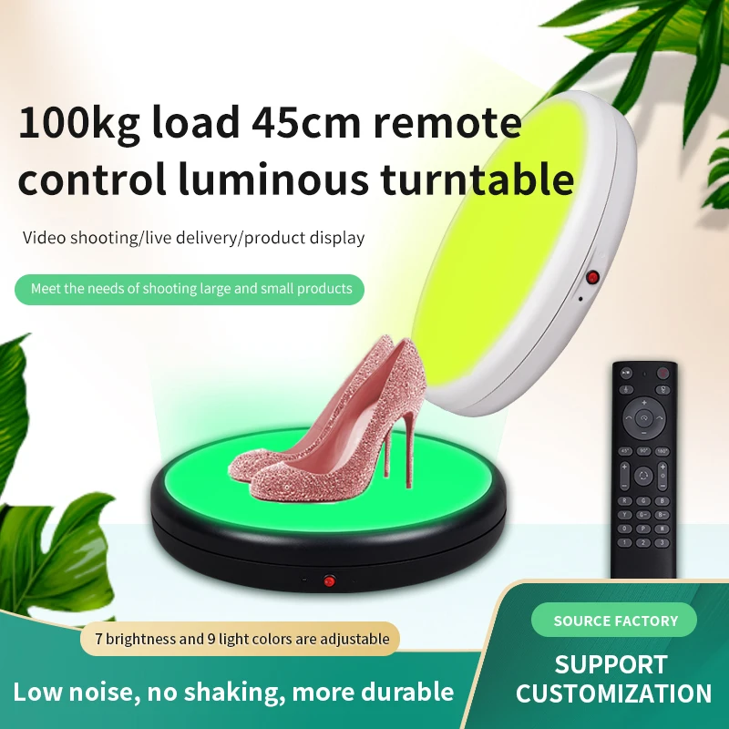 Electric Rotating Display Stand Base for Video & 360 Photography Exhibition Rotary Table Spinning Turntable Platform Intelligent