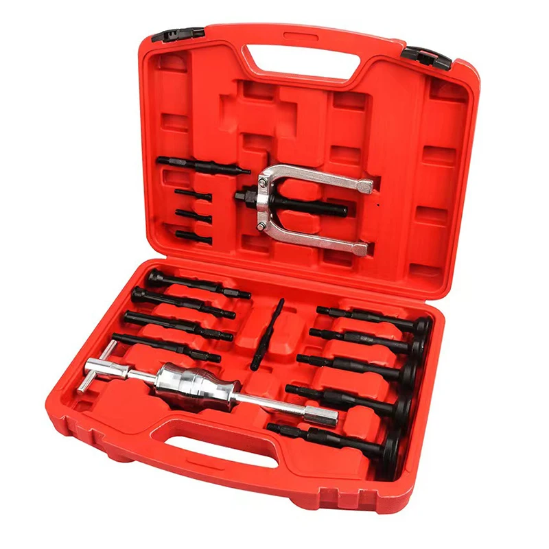 16pcs Bearing Remover Inner Disassemble Bearing Blind Hole Pilot Bearing extractor Puller Set Blind Inner Bearing Removal Tool