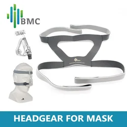 BMC CPAP Mask Headgear Suitable For Full Face Mask Nasal Mask FM4 FM5 N5 N5H F1B NM4 Apnea Mask Headband