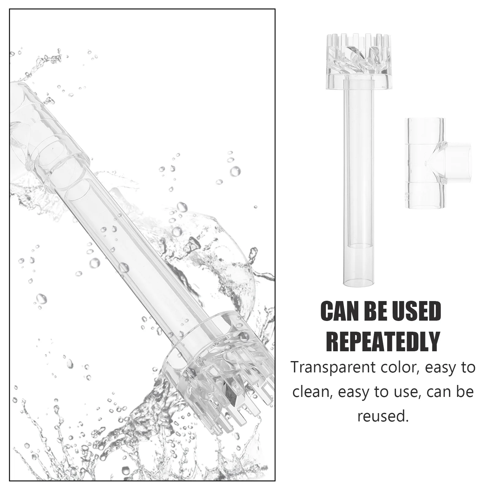 

Fish Tank Oil Film Remover Aquarium Degreaser Protein Skimmer Water Plant Processor ABS Filter Durable Small Design