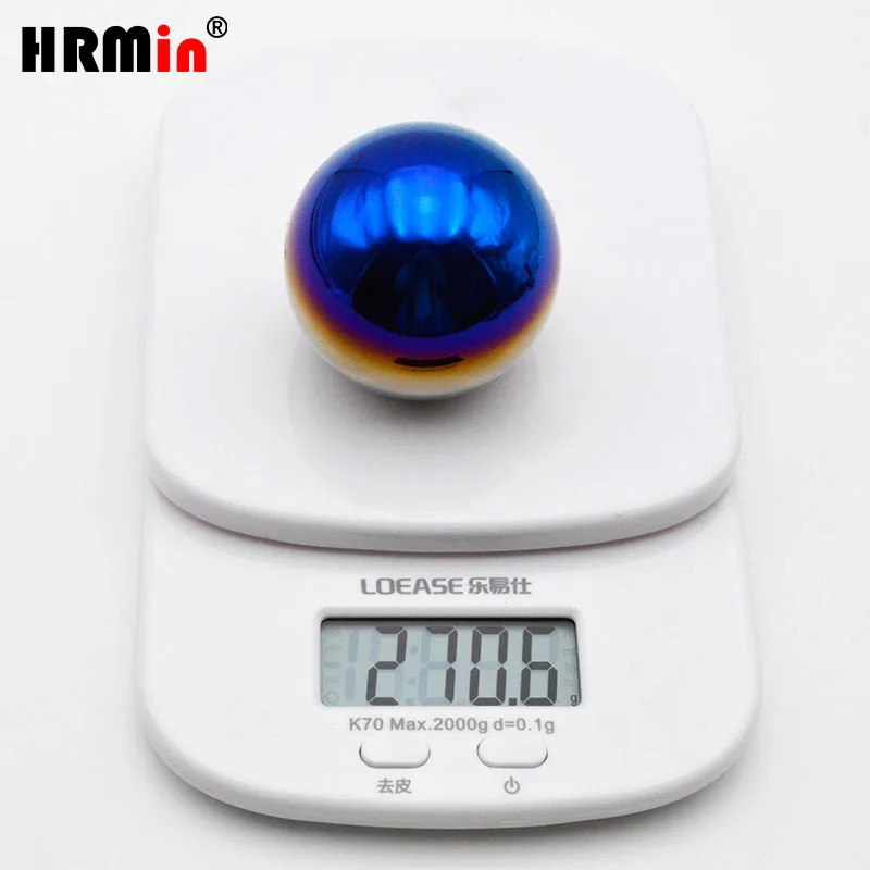 HRMin ball style Pure Titanium shift knob/ Gear Shift Knob M8-M12mm