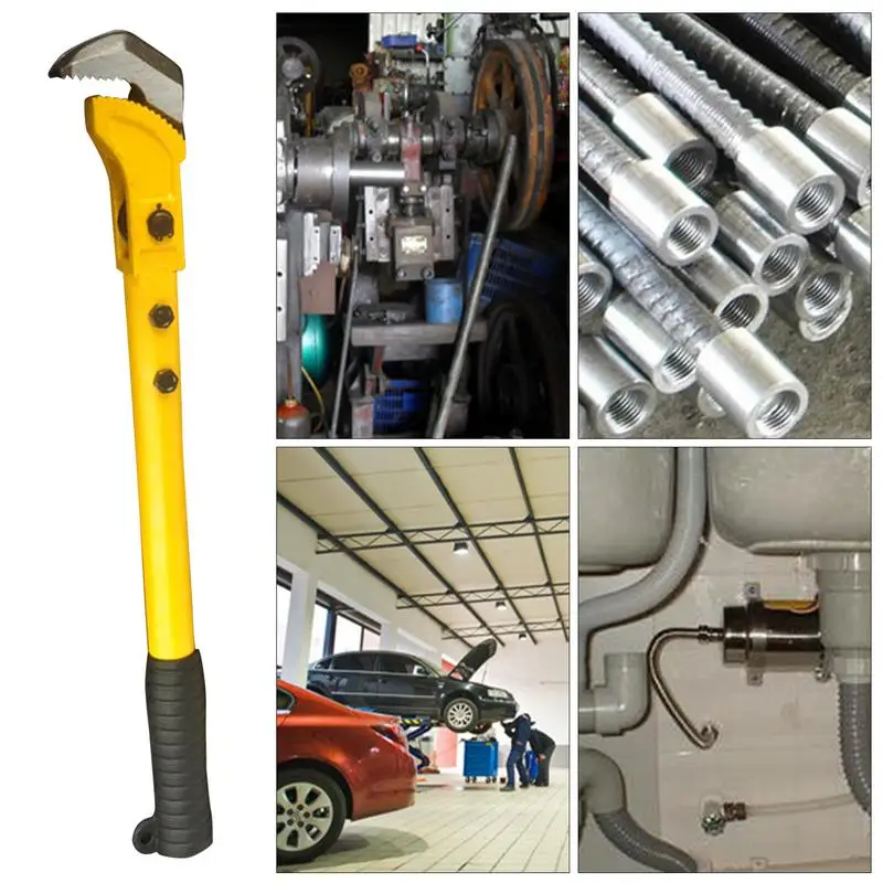 

Clamping Adjustable Wrench Clamping Track Adjustable Wrench Automatic Gripping Adjusting Wrench Tool for a Wide Range