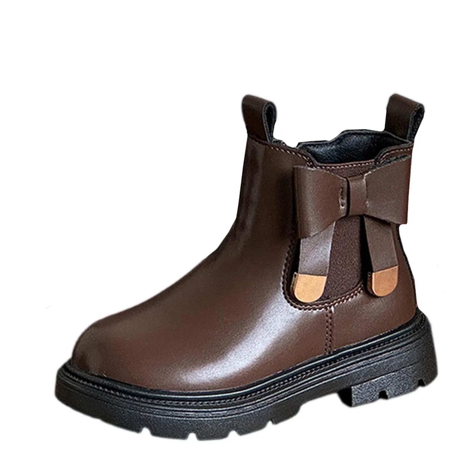 Children Casual Boots for Girls Autumn Winter New Fashion Korean Style Soft Bottom Anti-slippery Versatile Princess Shoes 2026