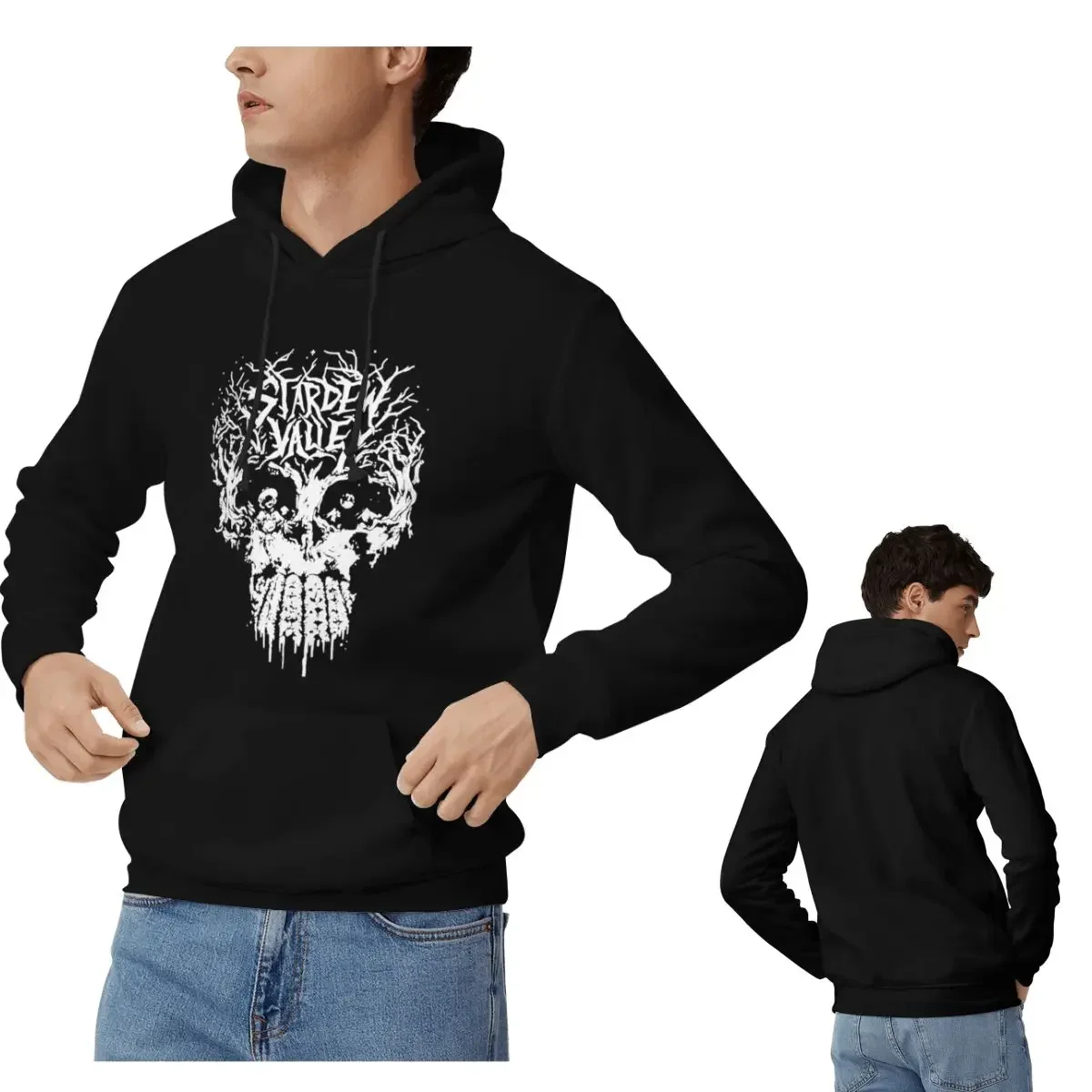 

Официальные классические толстовки Stardew Valley для мужчин и женщин, повседневный пуловер, толстовка в стиле хип-хоп с длинными рукавами и капюшоном, осень-зима