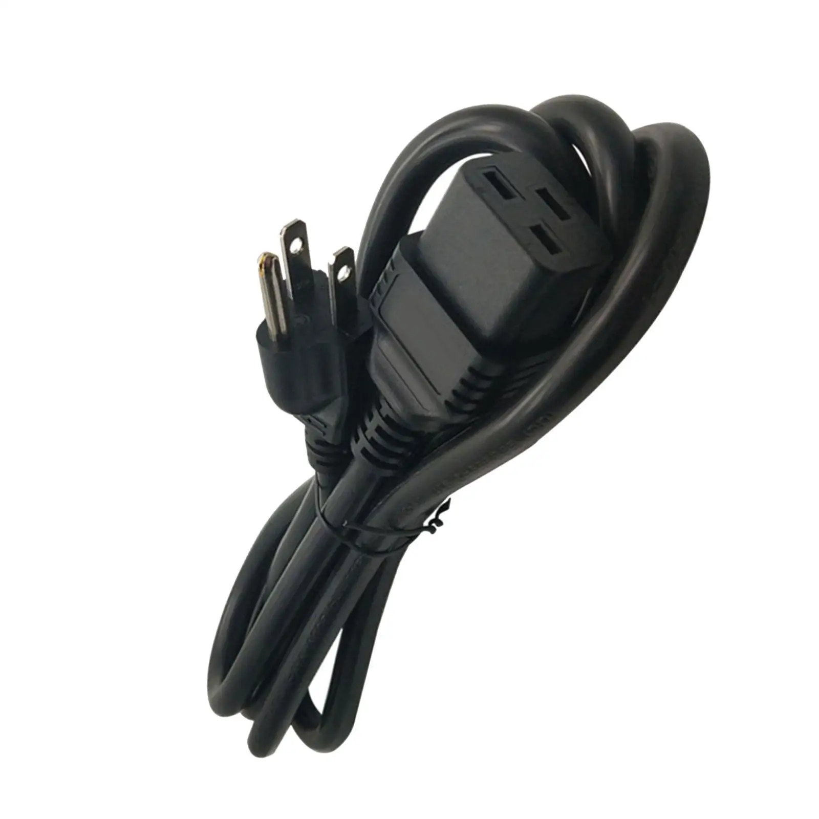 США NEMA 5-15P to C19 Шнур питания, стабильный, 300 см, заменяет профессиональный удлинительный кабель питания с низким сопротивлением, 15 А, 3 зубца, AC250V