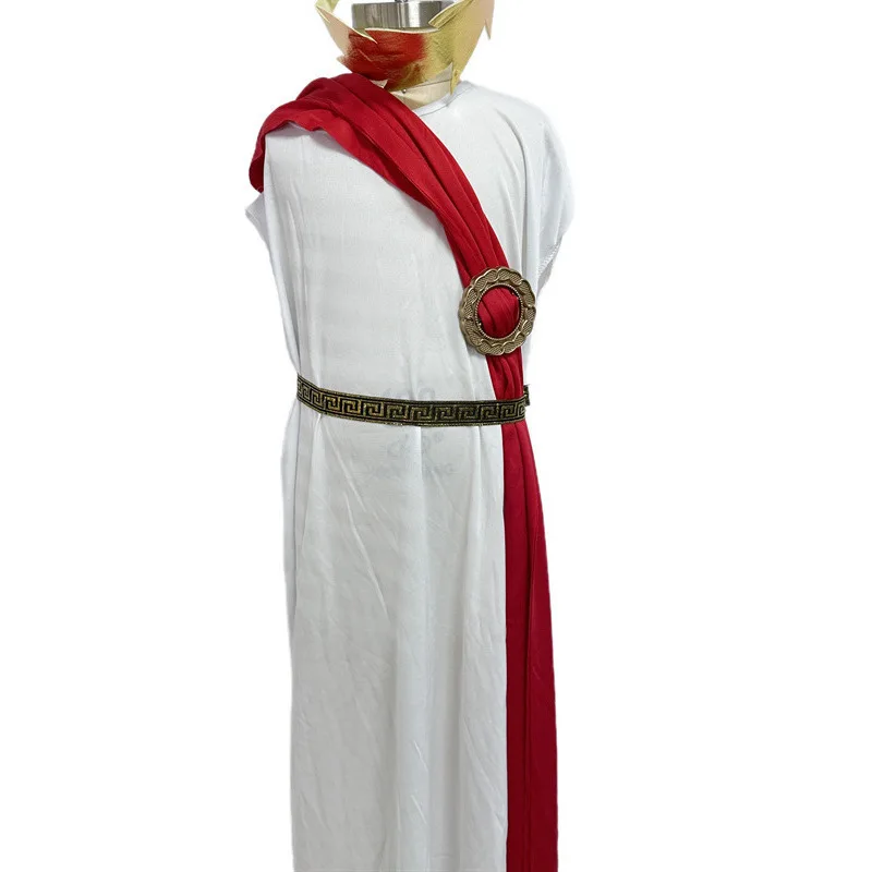 Jongens Meisjes Oude Griekse Godin Mythologie God Zeus Cosplay Kostuum Kinderen Romeinse Griekse Jurk Halloween Cosplay Pak