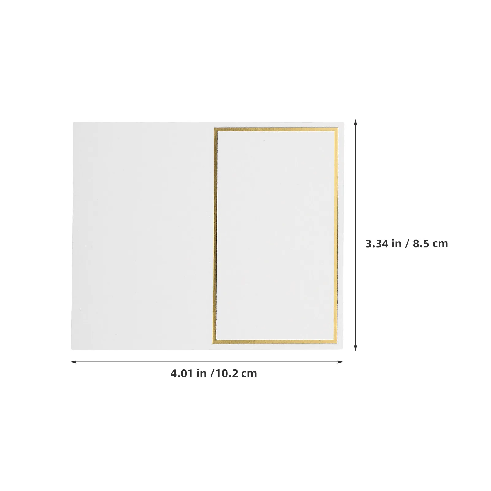150Pcs Wedding Name Place Card For Events Christmas Foldable Table Cards Sturdy Paper Seating Chart Dinner Parties - view 4