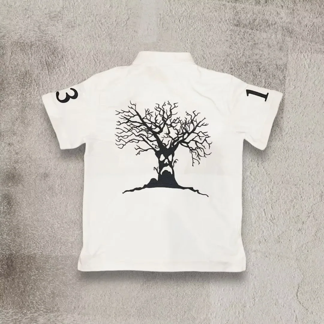 Mens Womens Retro Hip Hop Shirts Y2K Polo Shirts T Shirt Letter Pattern Embroidered Short Sleeve Casual Shirt New Cotton Tops image 3