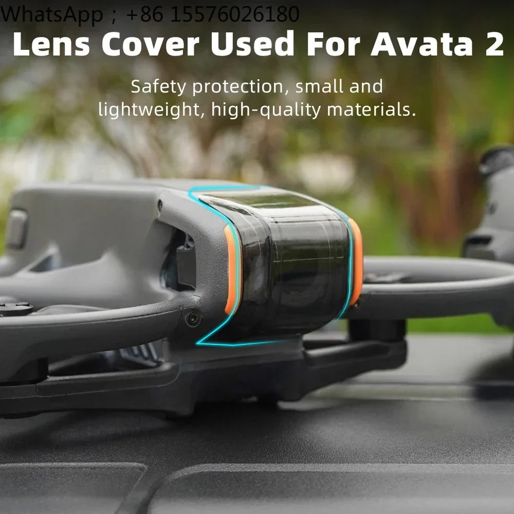 Lens Cap for DJI Avata 2 Drone Lens Cover Gimbal Camera Guard Protector Shell Scratch-Resistant Case Quick Release Accessories
