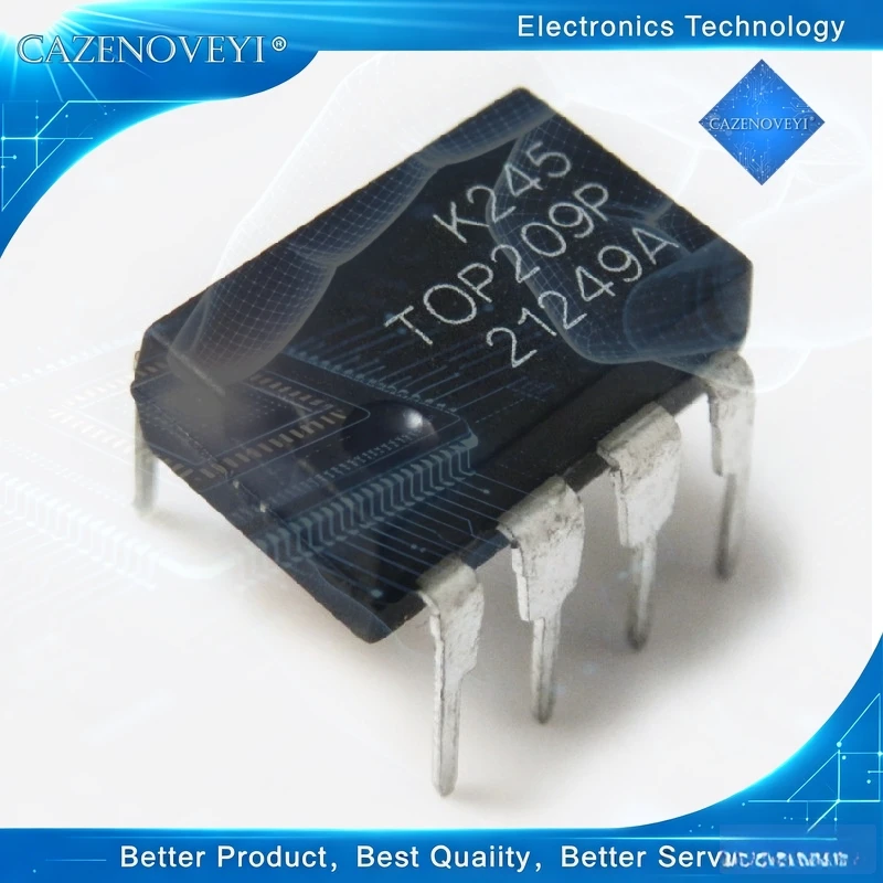 (5-10-20-30-100PCS) TOP209P DIP-8 TOP209PN