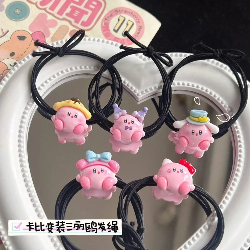 Cute Kabi Transforms Into Sanrio Headband Simple Cartoon Girl Heart Suitable for Sweet Couple Hair Accessories for Girls