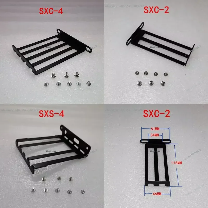 Graphics card bracket support two hole position 479 hole position flat fixing bracket