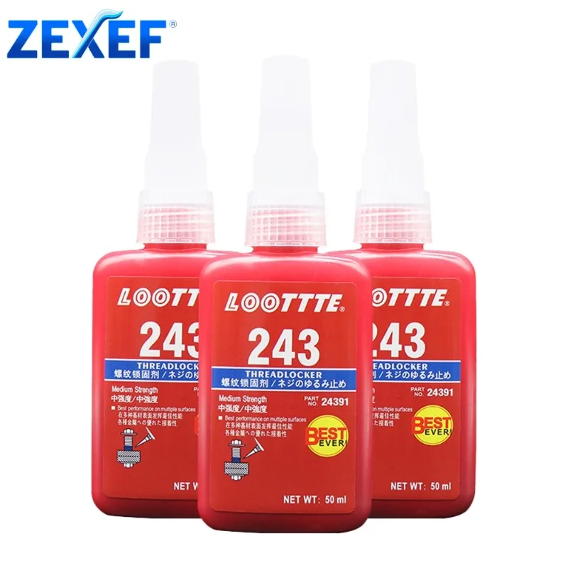 ZEXEF Screw Glue Anti Loosening Fastening Anaerobic Glue Corrosion-Resistant And High-Temperature Resistant Thread Sealing Glue
