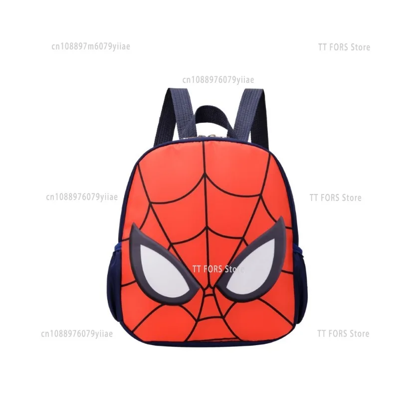 

Spiderman Backpack Cartoon Student Schoolbag 3D Kindergarten Superhero Backpack Children's Travel Bag Birthday Holiday Gift