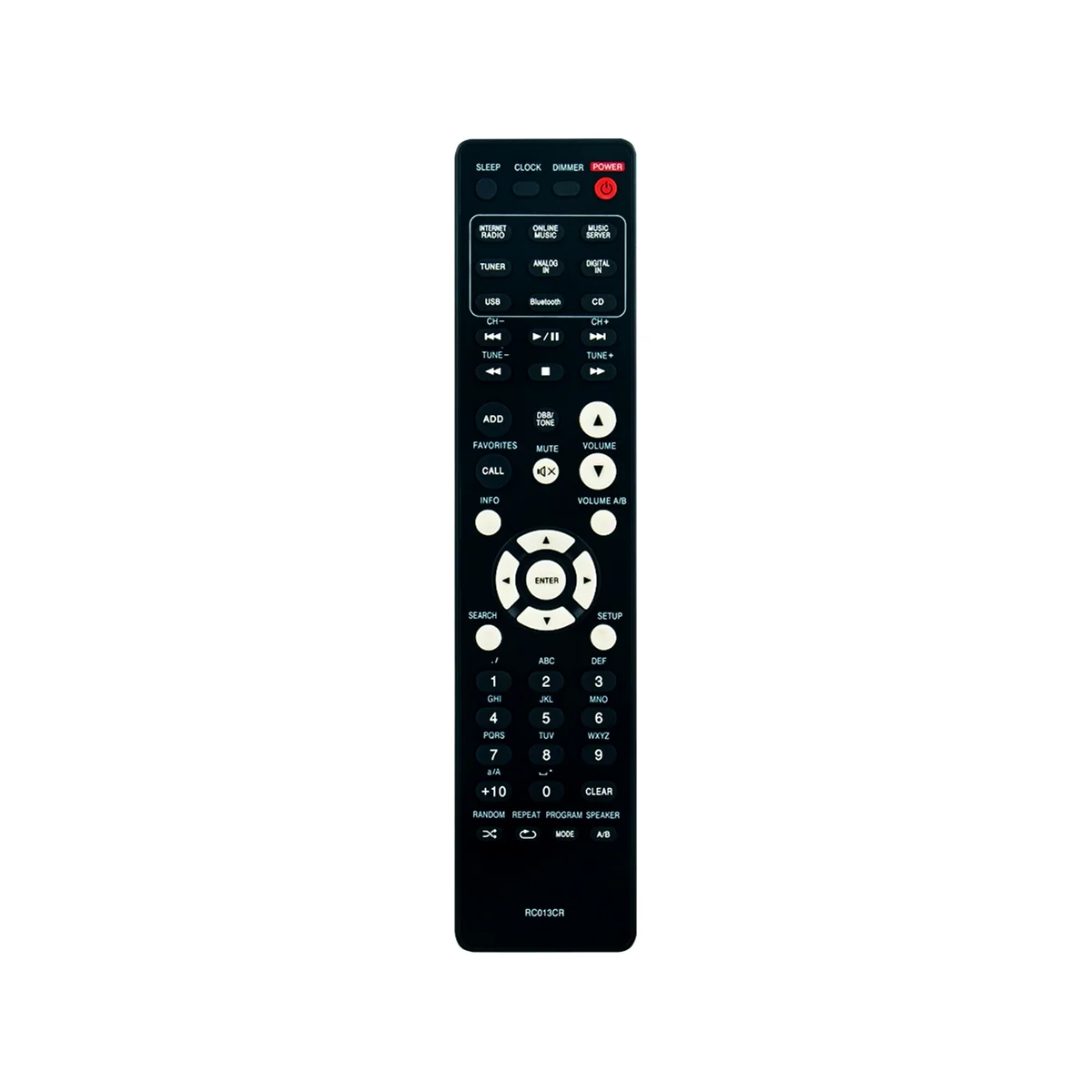 

Remote Control RC013CR Replaced for Marantz CD Receiver MCR611 MCR611U M-CR611 M-CR611U Accessories