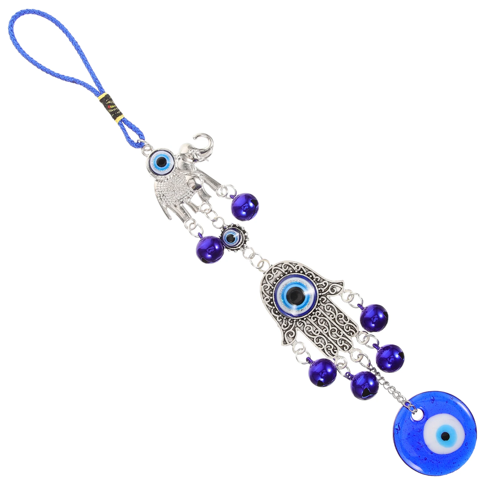 

's Eye Charm Hanging Wall Decor for Car Ornament Decoration Rearview Mirror Hanger The Bell Accessories Charms