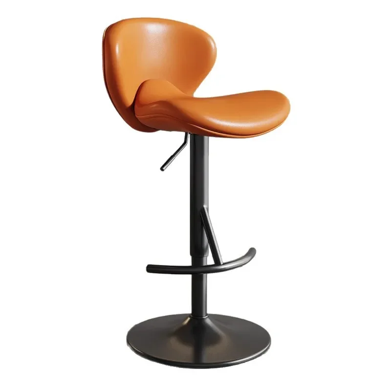 Customized bar chair sedentary high stool cashier front desk commercial backrest