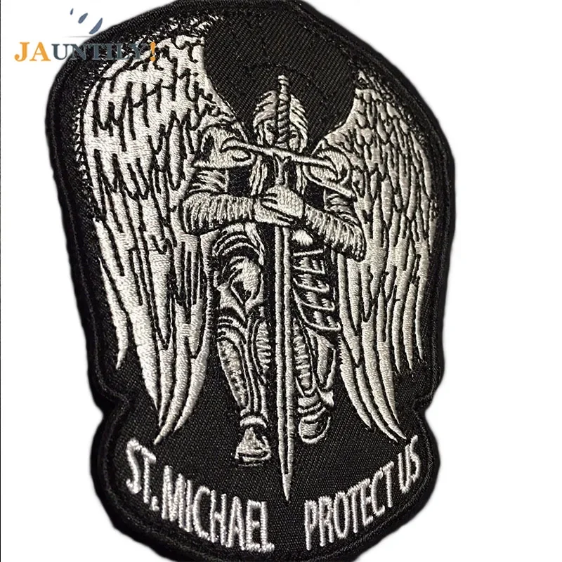 New Protects America Tactical  PATCH Wings Sword badges for clothes Backpack Hook&Loop Fastener