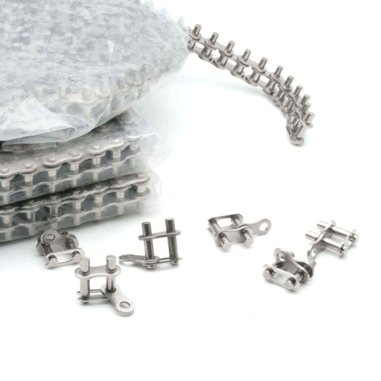 Reflow Soldering Chain Stainless Steel 06C 5MM Extended-Oin 35B Industrial Transmission Chain 06C 35B