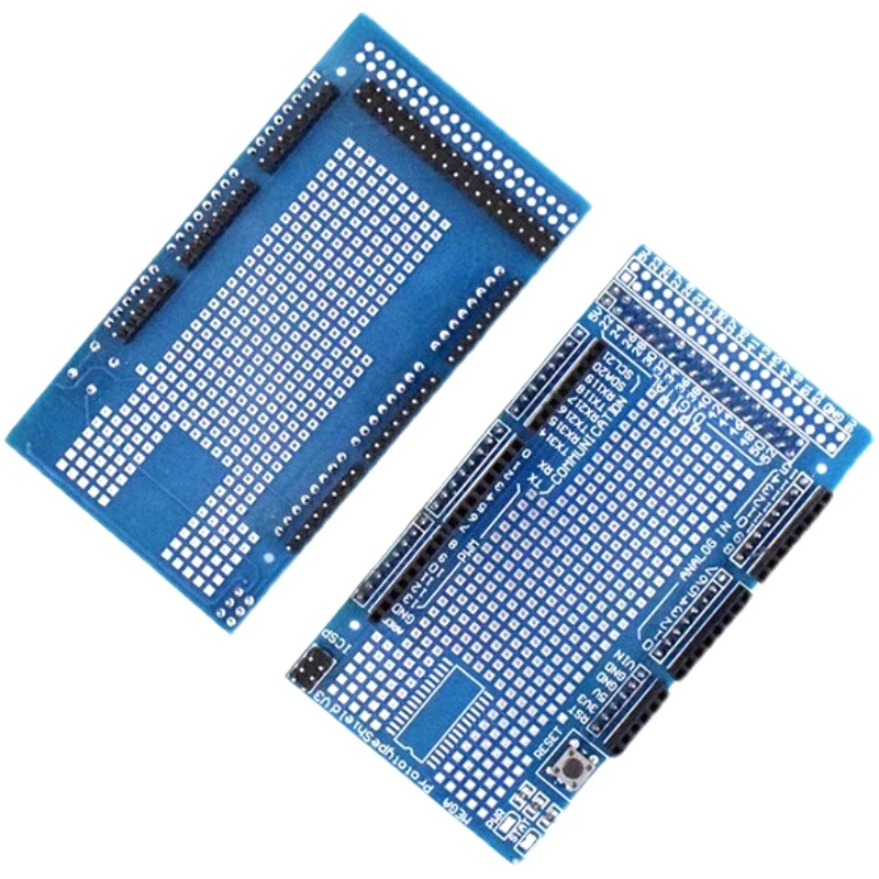 MEGA 2560 R3 Proto Prototype Shield V3.0 Expansion Development Board + Mini PCB Breadboard 170 Tie Points for arduino DIY