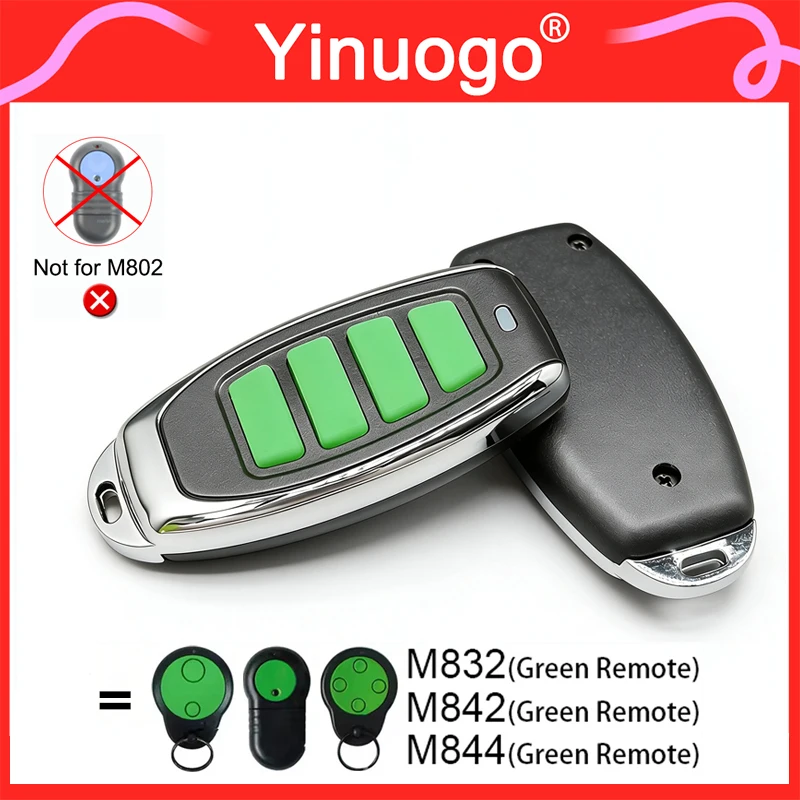 For Merlin M842 M832 M844 Remote Control 433.92MHz Rolling Code Merlin Prolift 430R 230T Overhead Garage Door Opener Motor