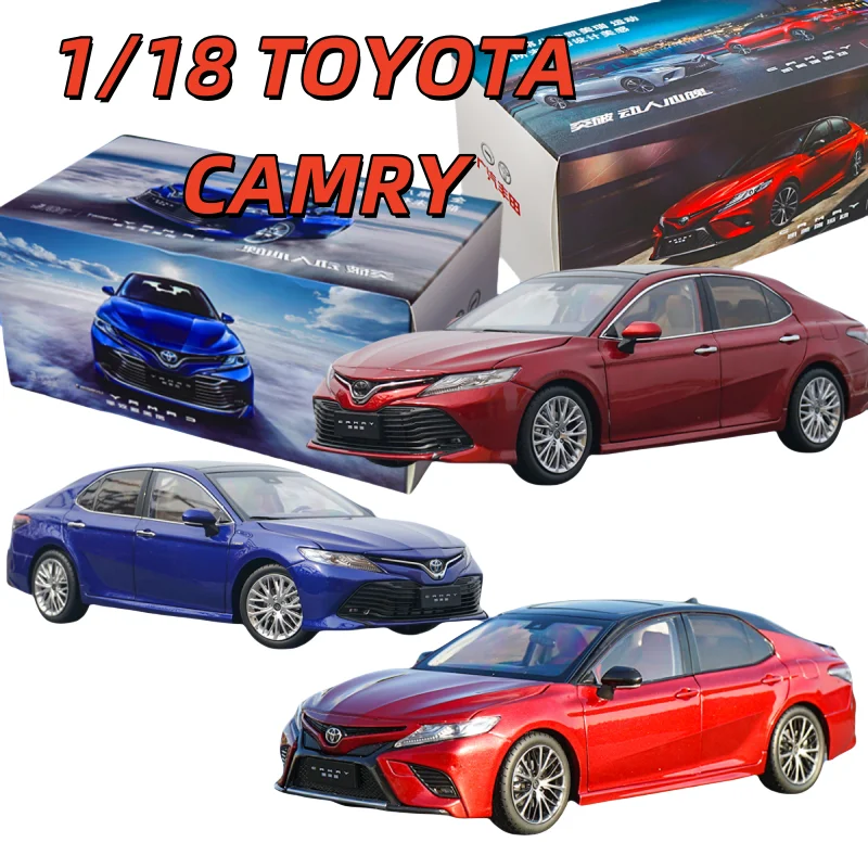 

GAC 1/18 Original Factory All-New Eighth-Generation TOYOTA CAMRY Alloy Car Model Toys for Boys Collectible Play Vehicles