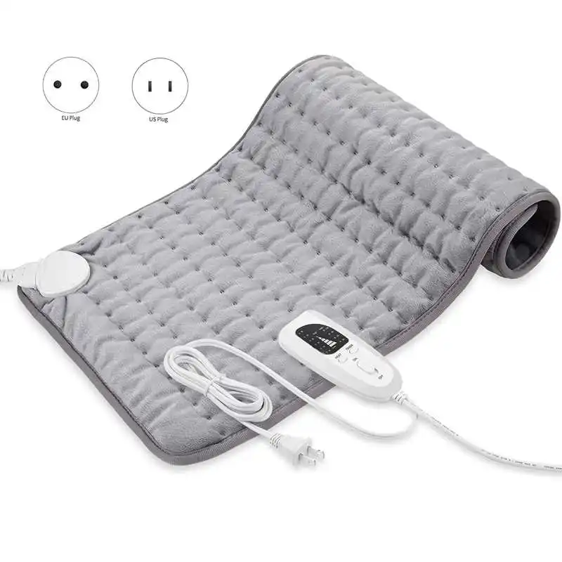 Heating Pad Electric Heating Pads - Hot Heated Pad For Back Pain Muscle Pain Relieve Dry & Moist Heat Option