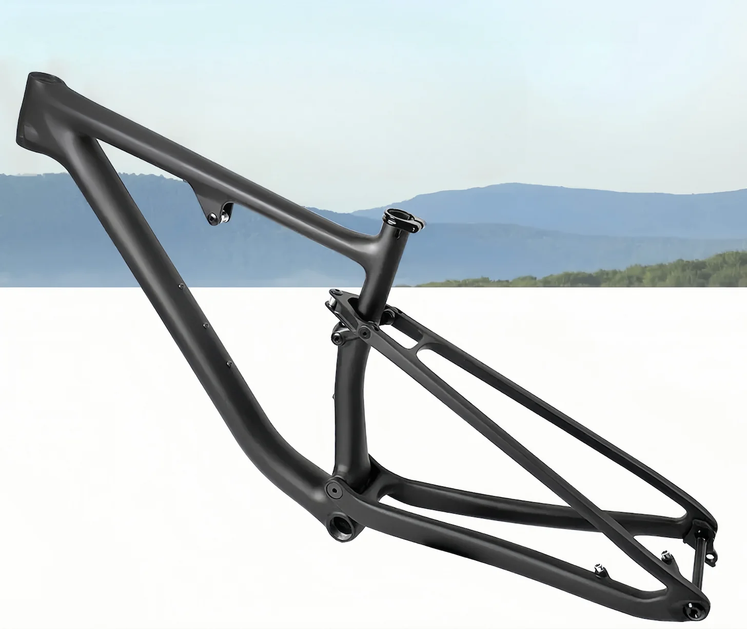 T1000 Full Carbon Fiber MTB Frame EVO 29er XC Geometry Thread BSA 12*148mm Mountain Suspension Bike Frame Rear Travel 100mm