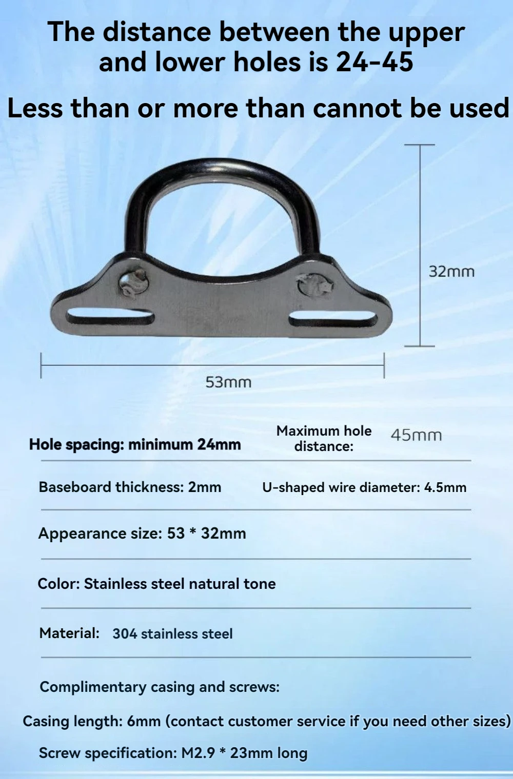 New Stainless Steel Quick Hang Hook for Worx 132/132x/132TU Universal Model Man Gift
