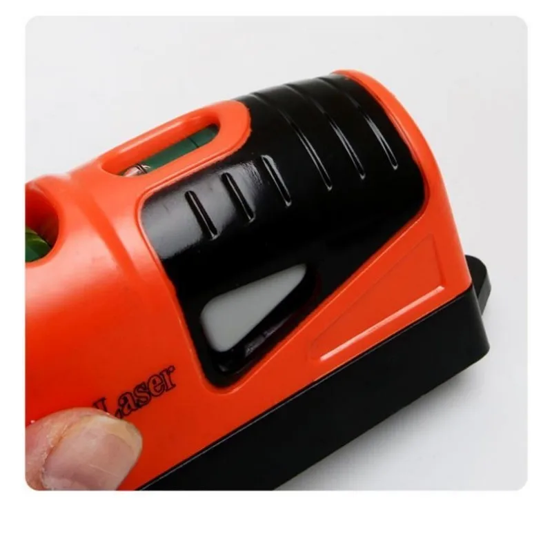 Level Bubble Infrared Laser Ground Leveler Mini Portable Wall Vertical Precision Beam Tool Accurately Levels Any Wall, Floor