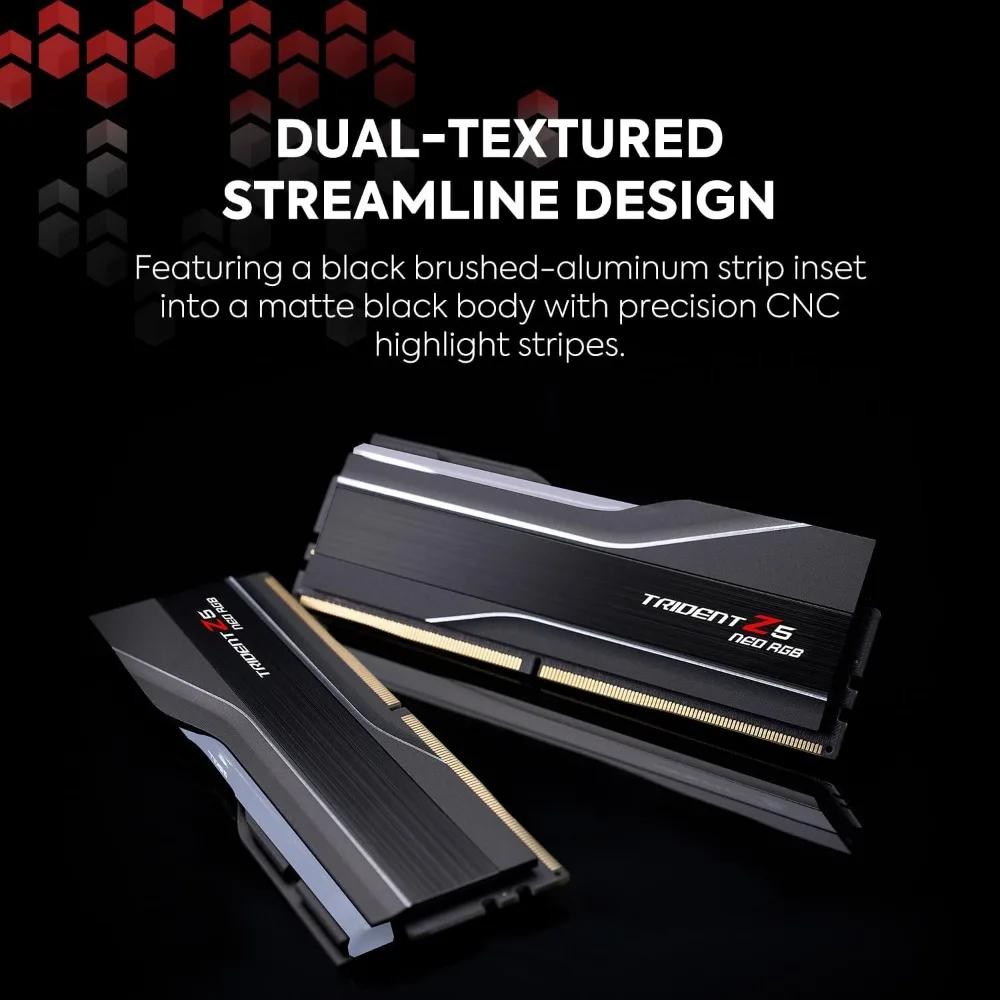 US Shipping American Standard DDR5 64GB 6000MHz CL30 Desktop Memory RAM 2x32GB U-DIMM for AMD Expo Holiday Essentia