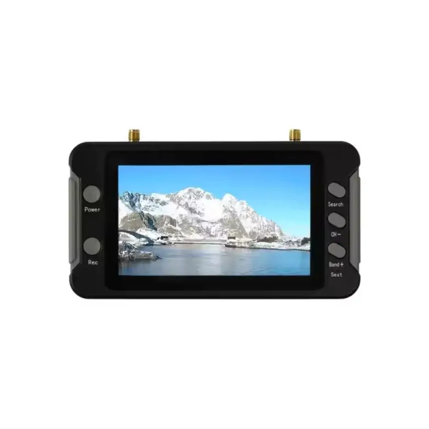 FPV Monitor 5.8G with DVR 40CH 5803 MINI 4.3 Inch LCD Display 16:9 NTSC/PAL Auto Search Video Recording For FPV Drone RC Cars