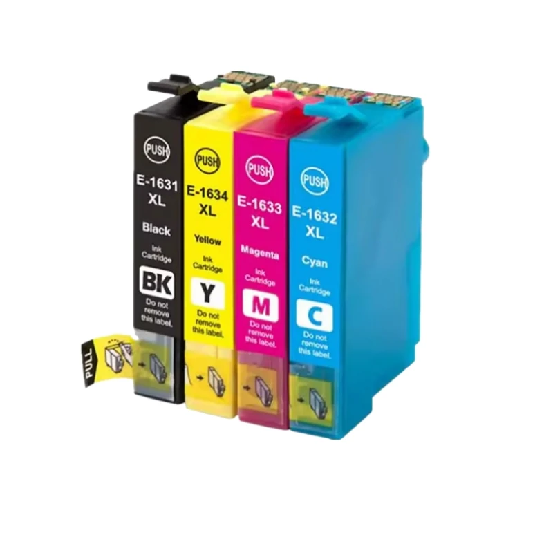 8PCS Ink Cartridge T1631 For Epson 16XL 1632 WF 2650 WF-2630 WF-2660 WF-2750 Printer WF-2760 XP-320 XP-420 XP-424 Cartridge