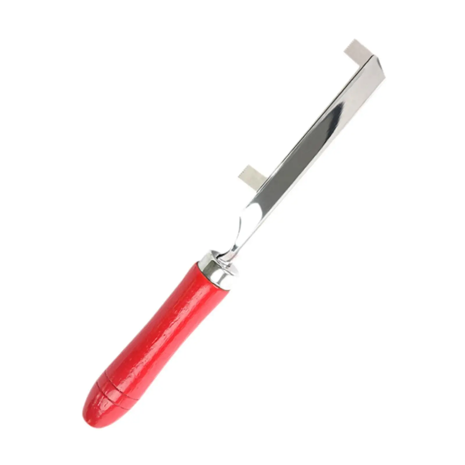 Guitar Refret Saw Slot Cleaning Tool Wear Resistant Lightweight Portable Multiuse Wood Handle for Mandolin Electric Guitar