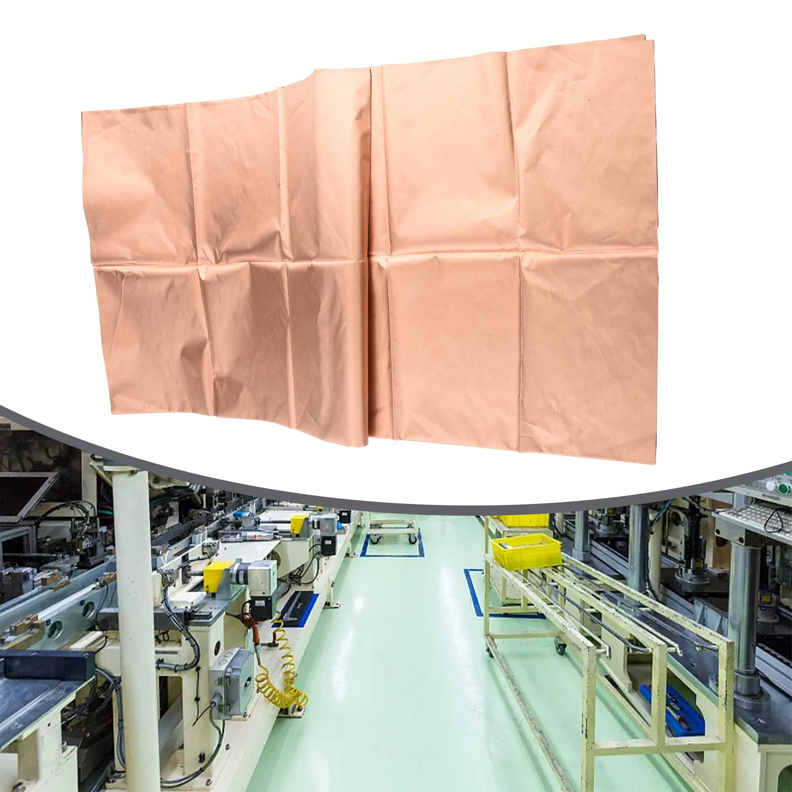 

Copper Shielding Fabric for Effective Protection Against Electromagnetic Frequencies and Electrostatic Discharge