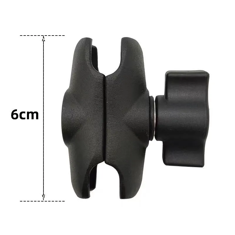 6/9/15 cm Ram-Halterung, kompatibel mit 1 Zoll 25 mm Kugel-Doppelsockel-Armhalter für Motorrad-Action-Kamera-Klemme