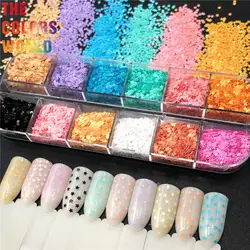 TCT-758  Star Nails And Hair Glitter Solvent Resistant Shapes Glitter Sequins Makeup PET Paillettes For wedding Confetti DIY