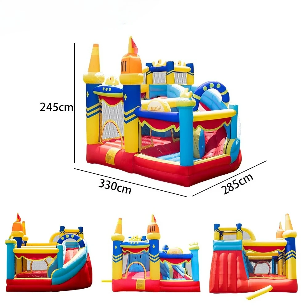 

New Design Home Outdoor Inflatable Bouncing Castle Jumping Bounce House for Kids with Side