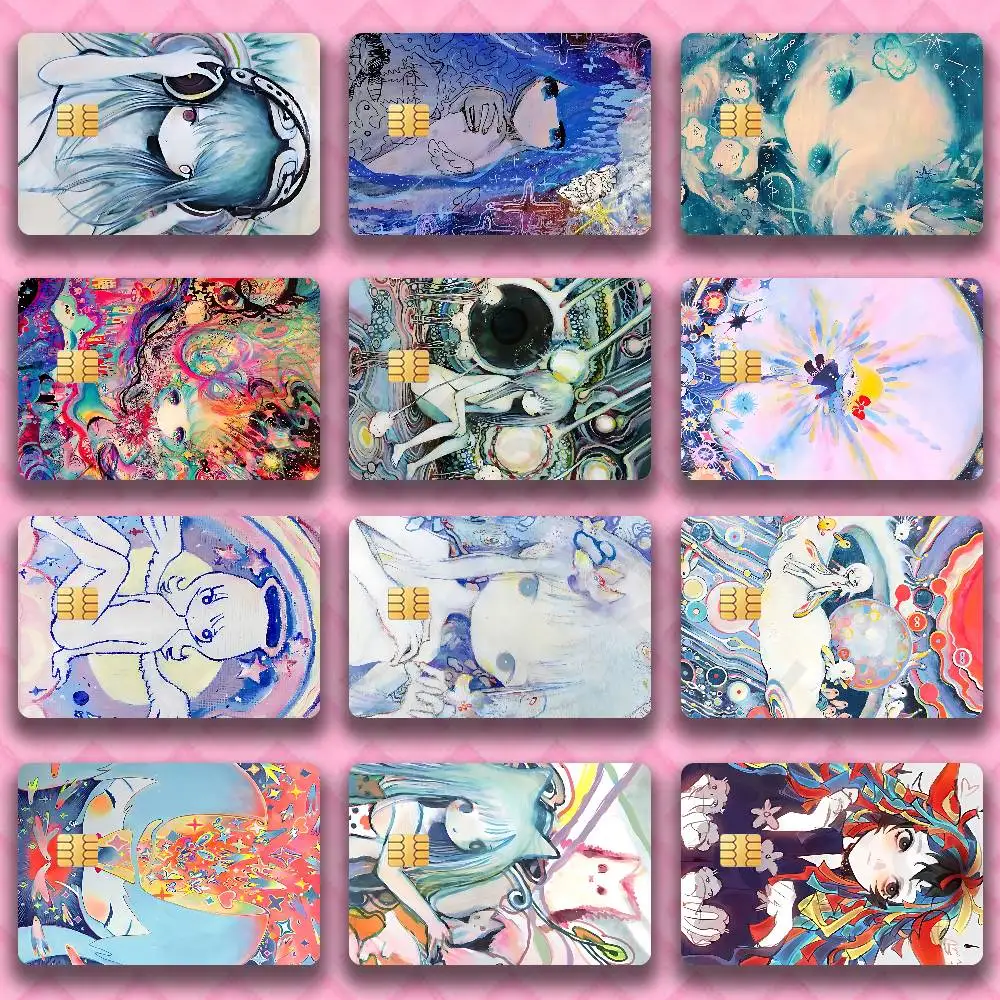 

K-Kikuo Anime Credit Debit Bank Film Skin Sticker Front Cover