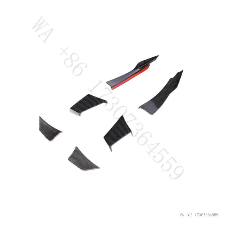 Suitable for BMW M3 F80 M4 F82 F83 MAD model carbon fiber front air spoiler 2014-2019