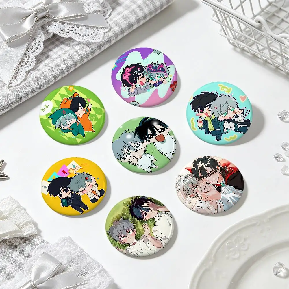 Ivan und Till für Kleidung, Anime-Emaille-Pin, niedliche Dinge, Cartoon-Cosplay-Abzeichen auf Rucksack, Brosche, Kunstgeschenke