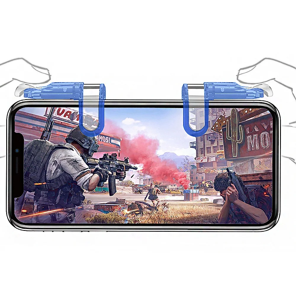 مشغل ألعاب صغير لوحة ألعاب PUBG ، تحكم محمول ، مطلق النار ، لعبة Pubg ، أزرار النار ، عصا التحكم لنظام Android ، iOS ، L1 ، R1 #2