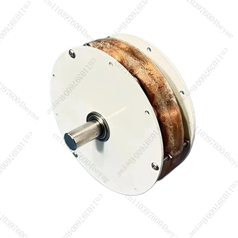 Generador de disco sin núcleo de 150 W, imán permanente de CA trifásico sin escobillas