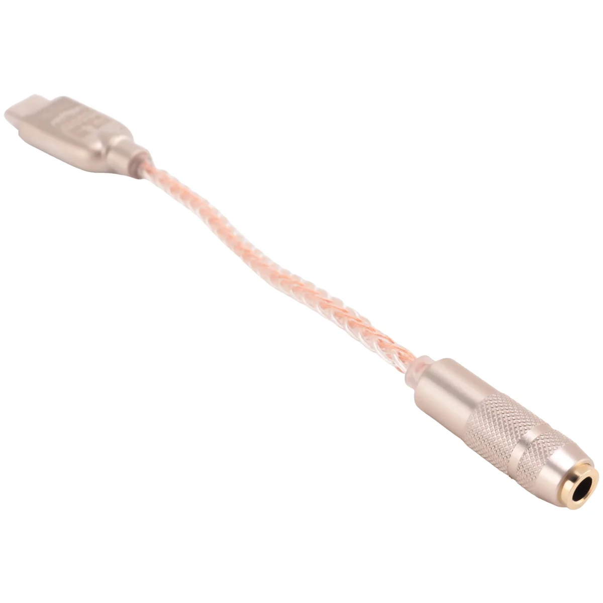 Kabel Audio Earphone kartu suara DAC Decoding Audio Digital HiFi Chip ALC5686 Tipe C ke 3.5 Jack (header USB)