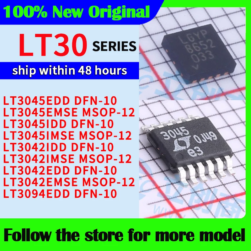 LT3045EDD LT3045EMSE LT3045IDD LT3045IMSE LT3042IDD LT3042IMSE LT3042EDD LT3042EMSE LT3094EDD  High quality New