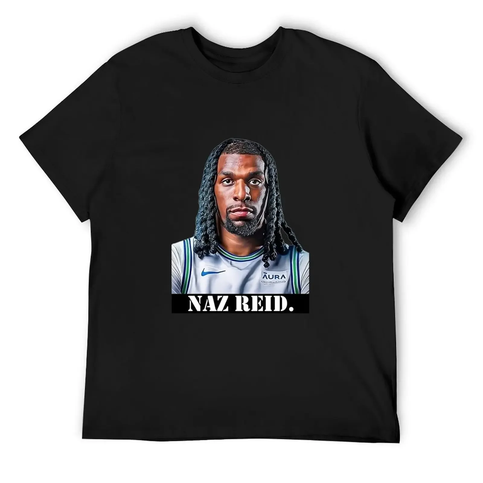 

NAZ REID - NAZ REID T-Shirt baggy shirts quick-drying vintage t shirts heavy weight t shirts for men