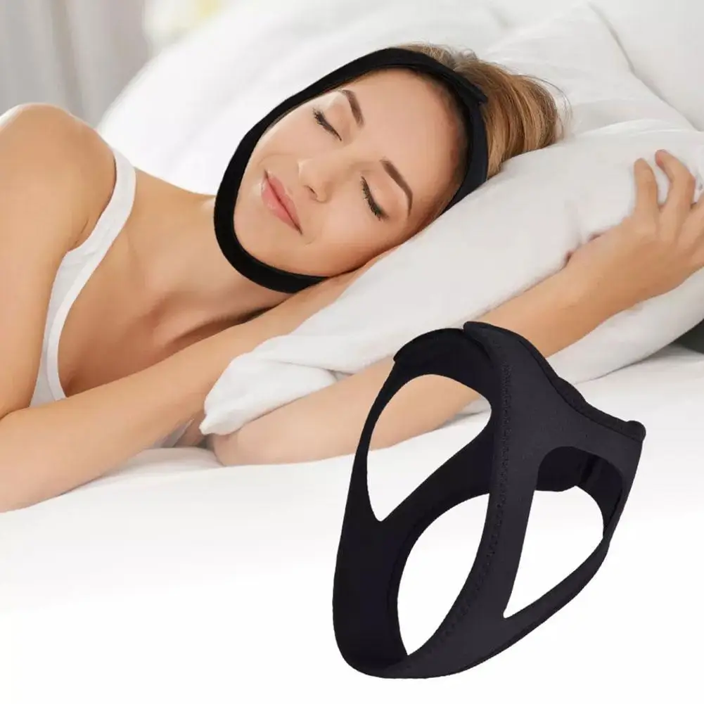 Triangular Anti Snoring Belt  Protective Tape  Chin Support V-face Compression  Face Mask Triangular Face Support Strap