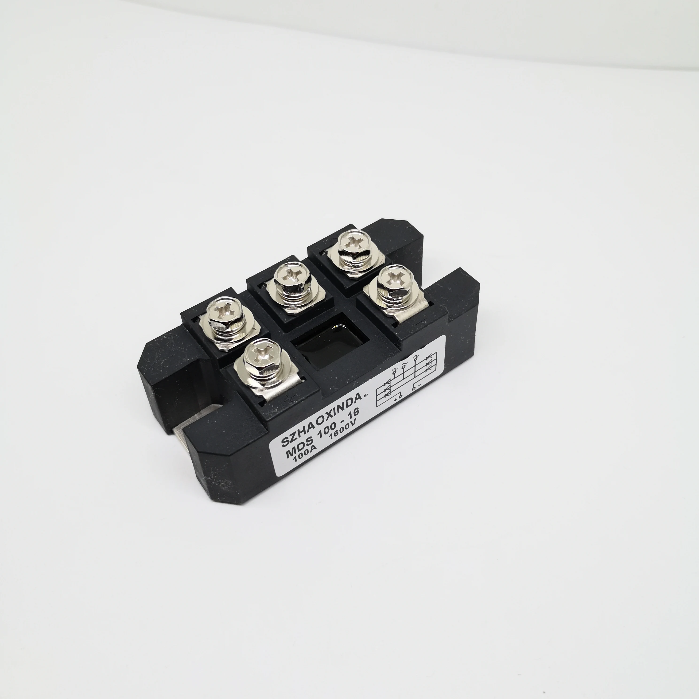 3pcs/LOT MDS100A1600V MDS100-16 100AMP Three-phase rectifier bridge NEW AND ORIGINAL