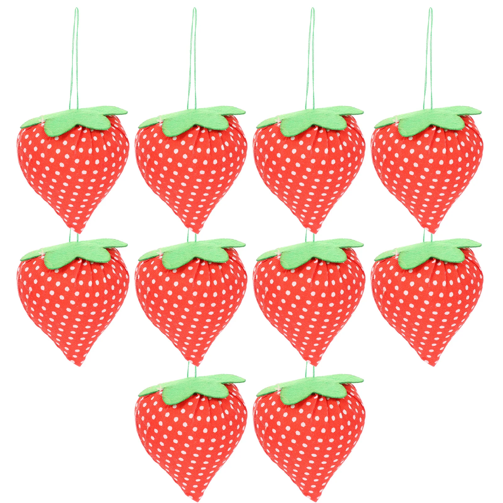 

10 Pcs Cushion Strawberry Design Sewing Supplies Embroidery Needle Pin Cushion For Sewing Holder Storage for Pins
